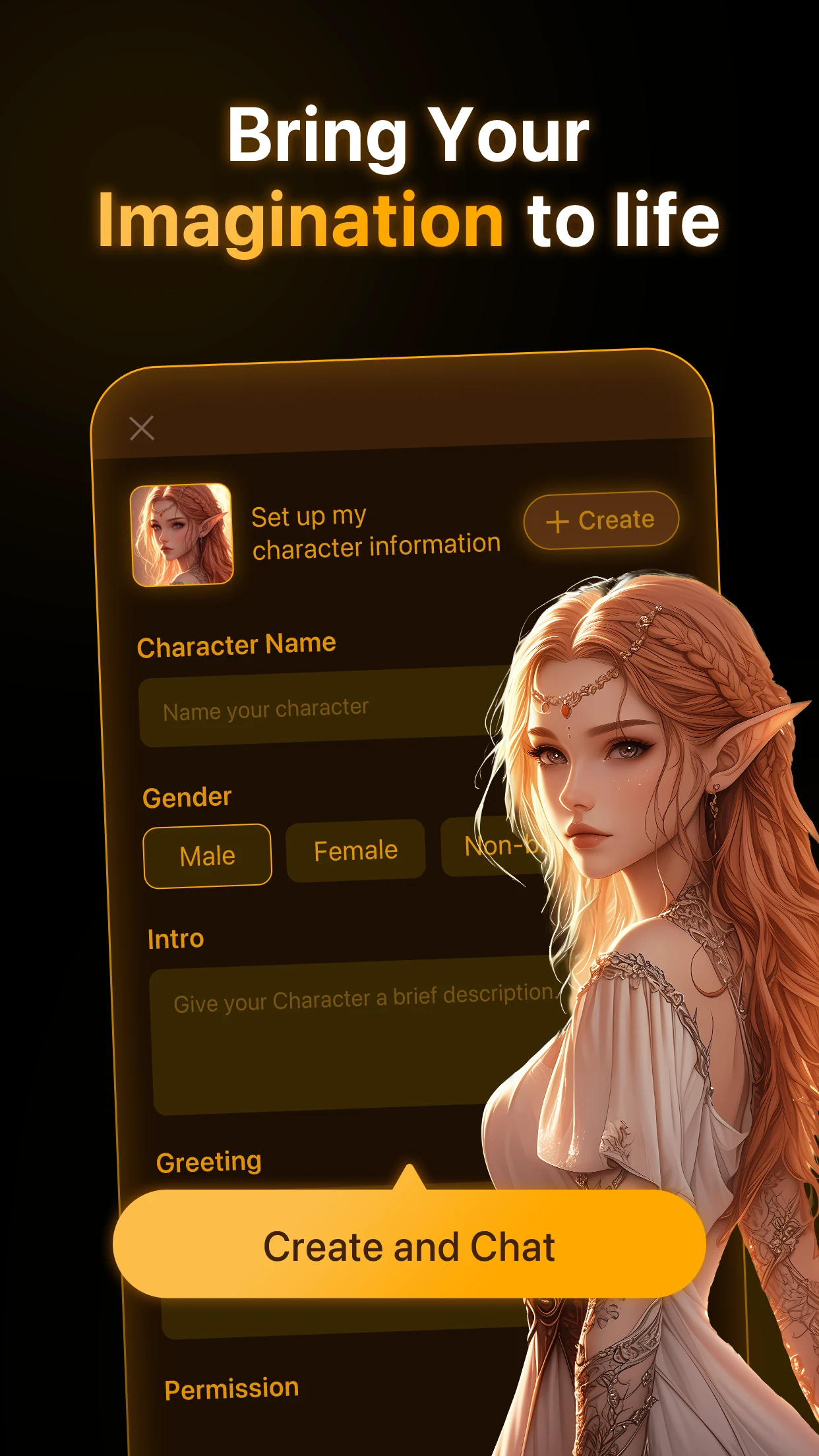 PolyBuzz: Chat with AI Friends screenshot
